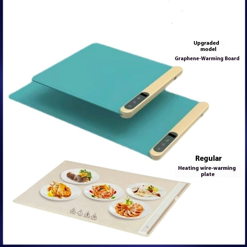 Kitchen Gadget Electric Warming Tray Hot-sale Graphene Vegetable Heating Hot Cutting Board Household Multi-functional Thermal Insulation - Bellarte Enchanté Kitchen Gadget Electric Warming Tray Hot-sale Graphene Vegetable Heating Hot Cutting Board Household Multi-functional Thermal Insulation